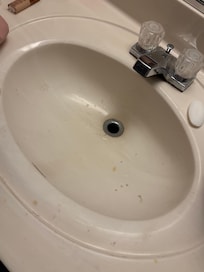 Filthy sink.