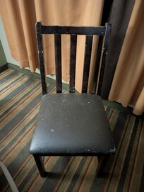 dirty chair