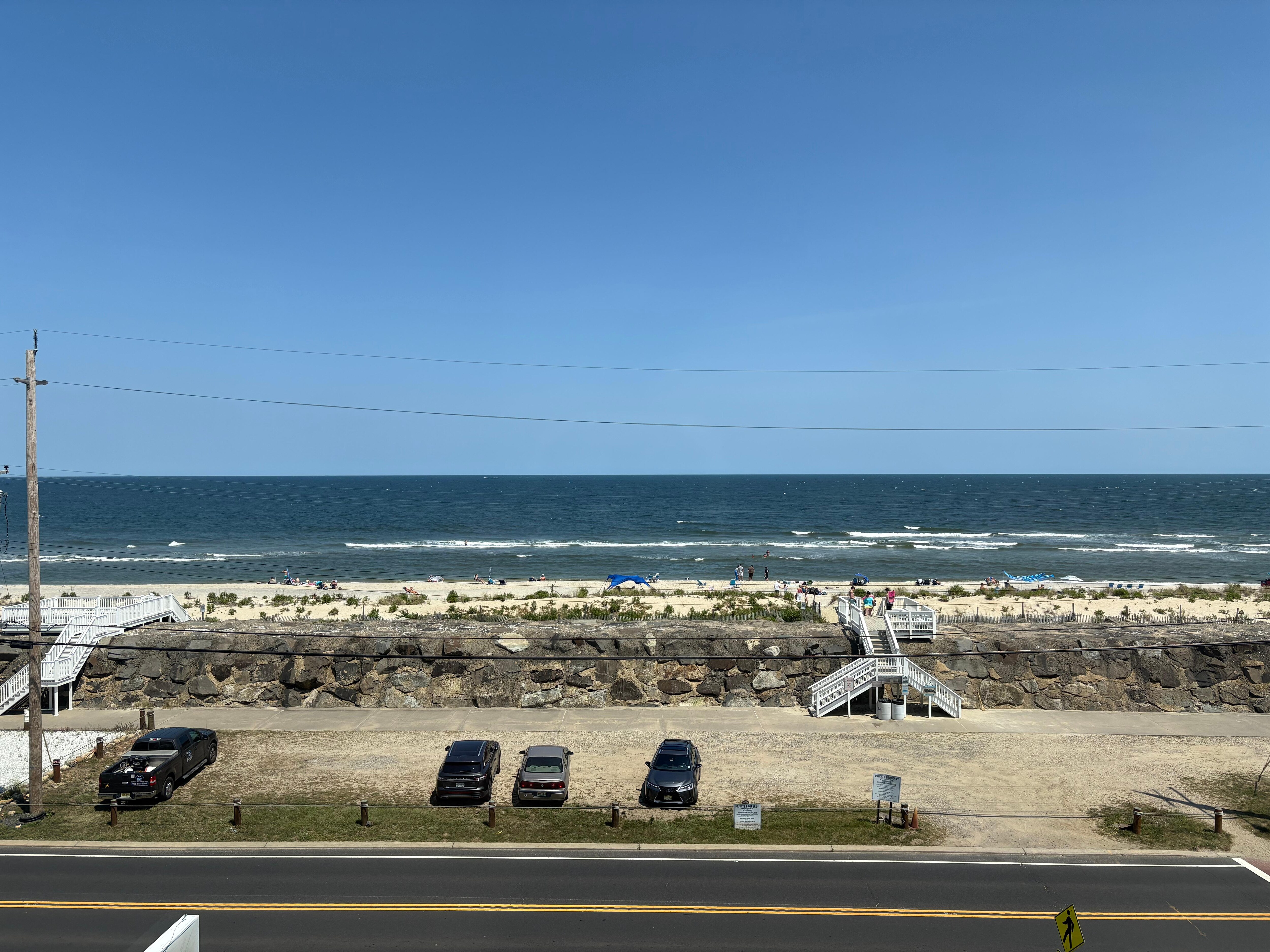 View from our room on the 4th floor 
