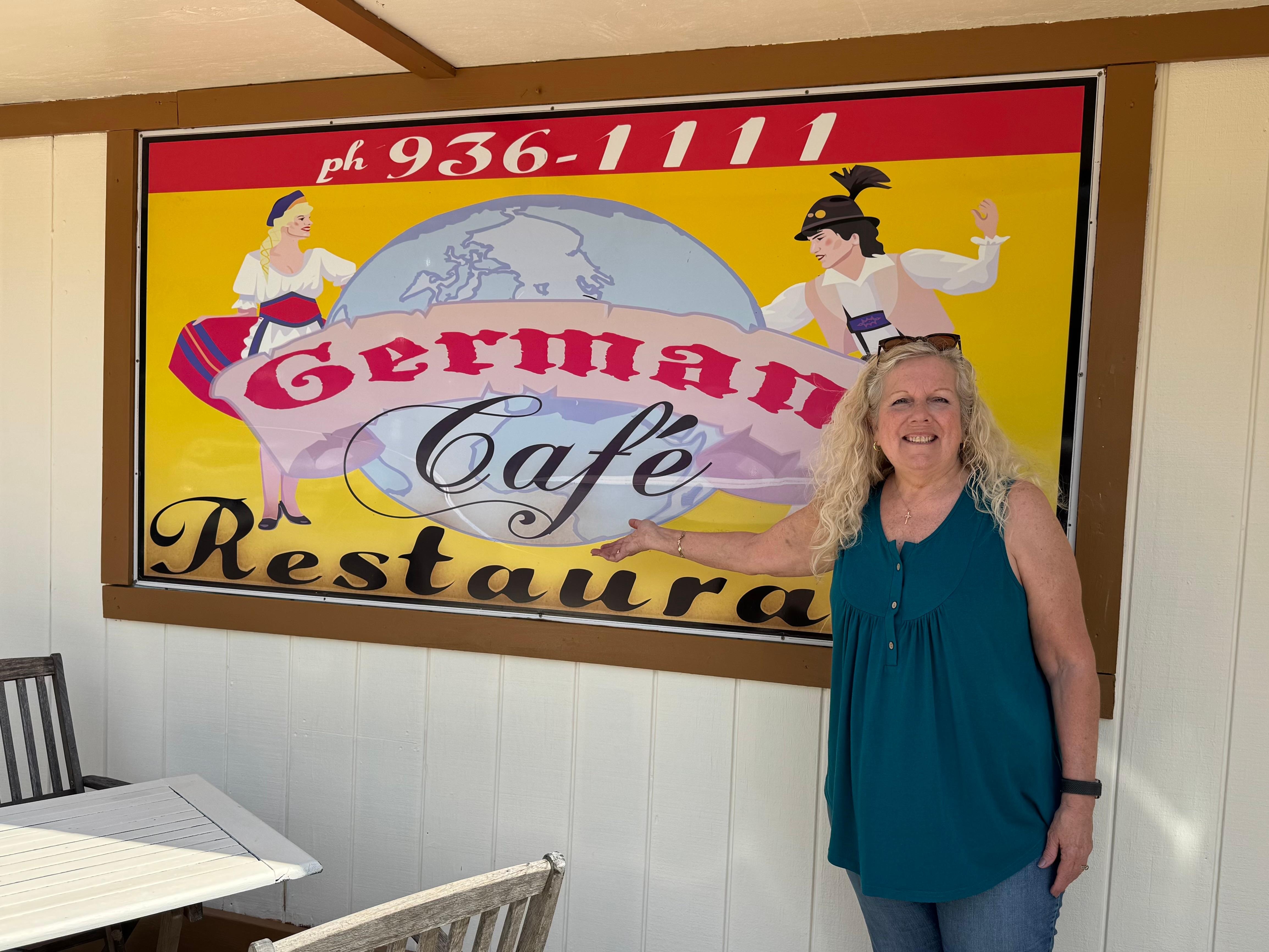If you like good German food be sure to go to the German Cafe. I lived in Getmany 11 years and miss good German food. We ate there twice! 