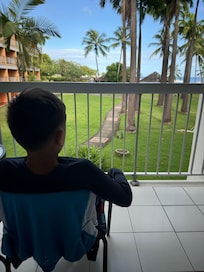 Our view from the room