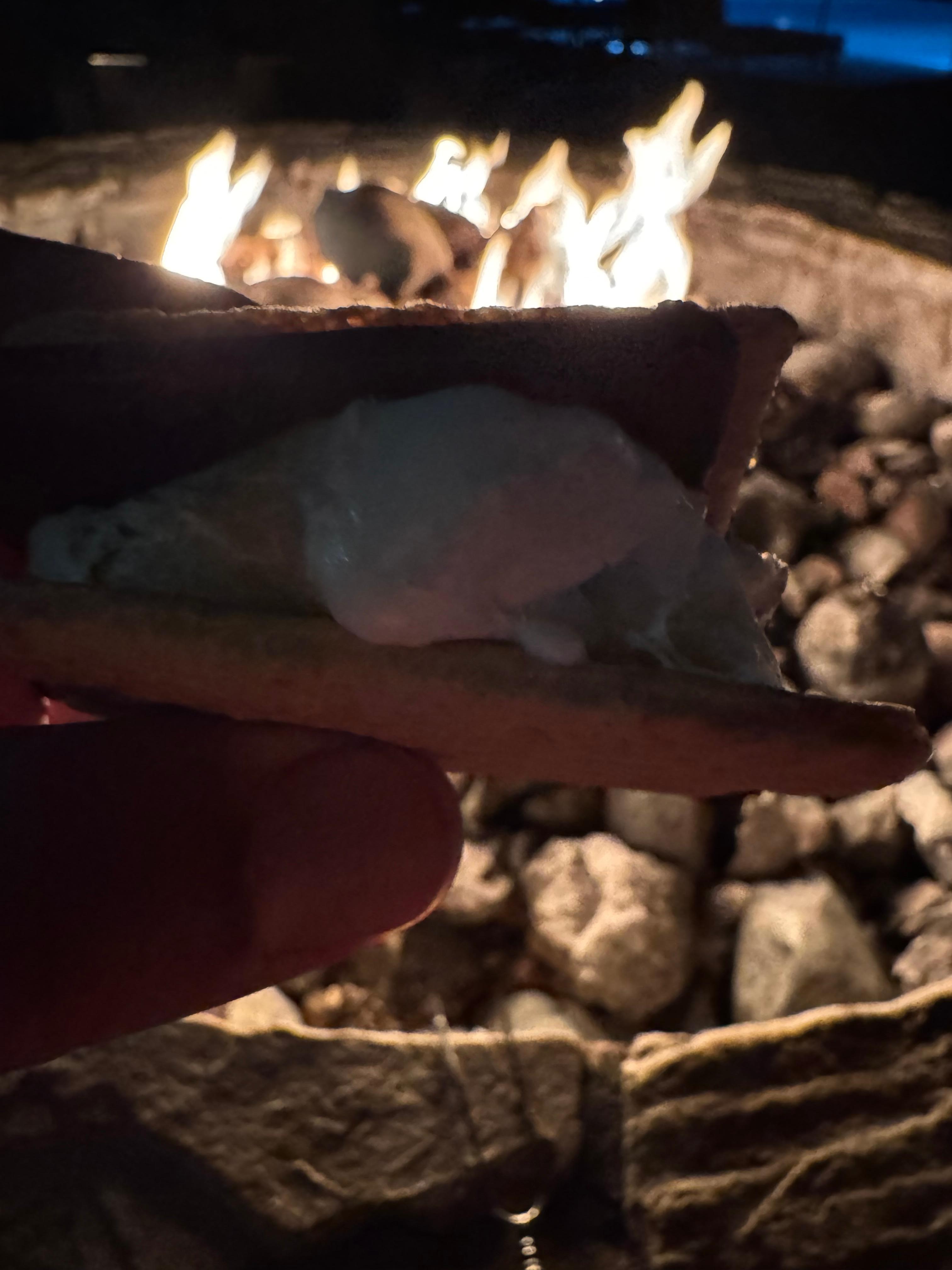 Free smores around the fire every night 