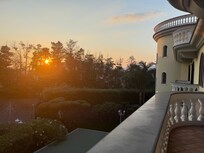 View from our balcony