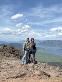 Sawtooth Mountain was showing off for us !!!😍