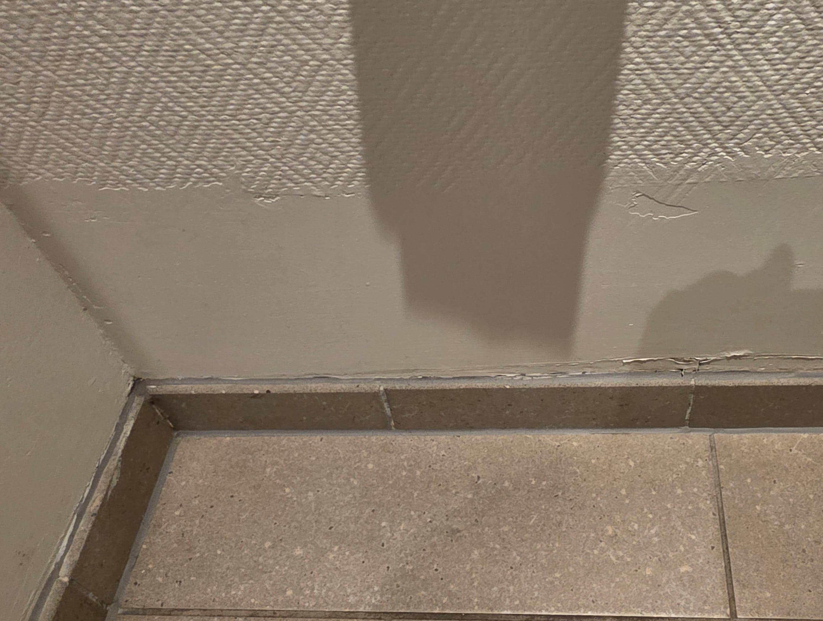 I wouldn't repair a wall in my home this poorly...why would you want to see this at a "4*" hotel?