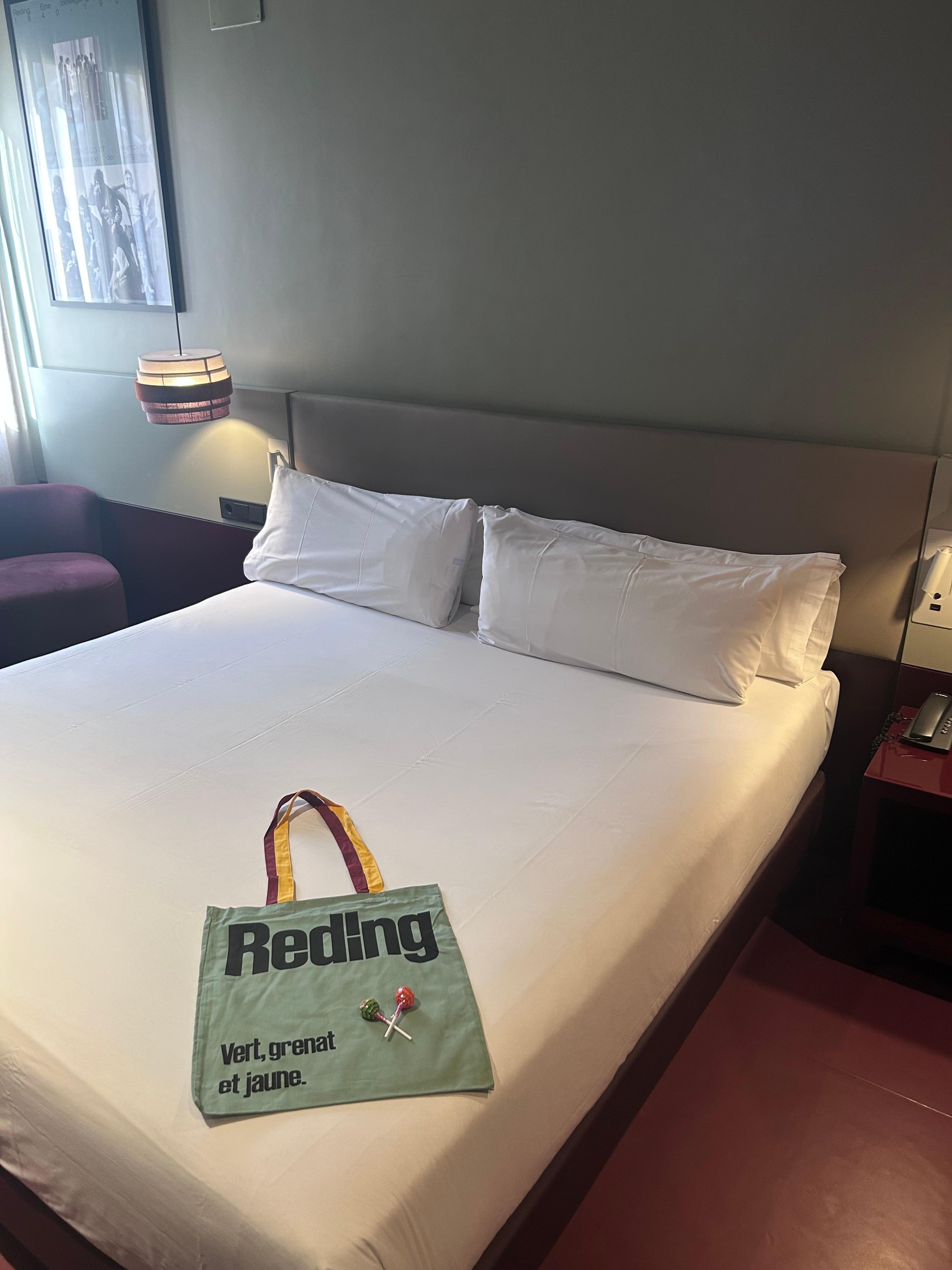 Arrived to the room looking exactly as it does on the website