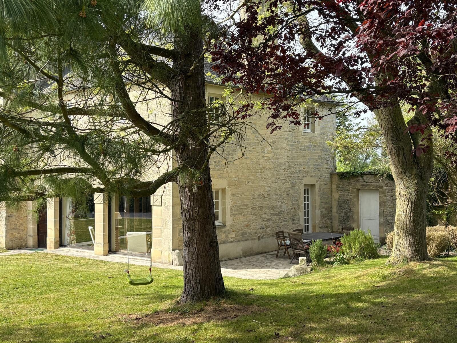Fijne ruime tuin bij het huis