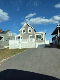House from street. Amazing parking!