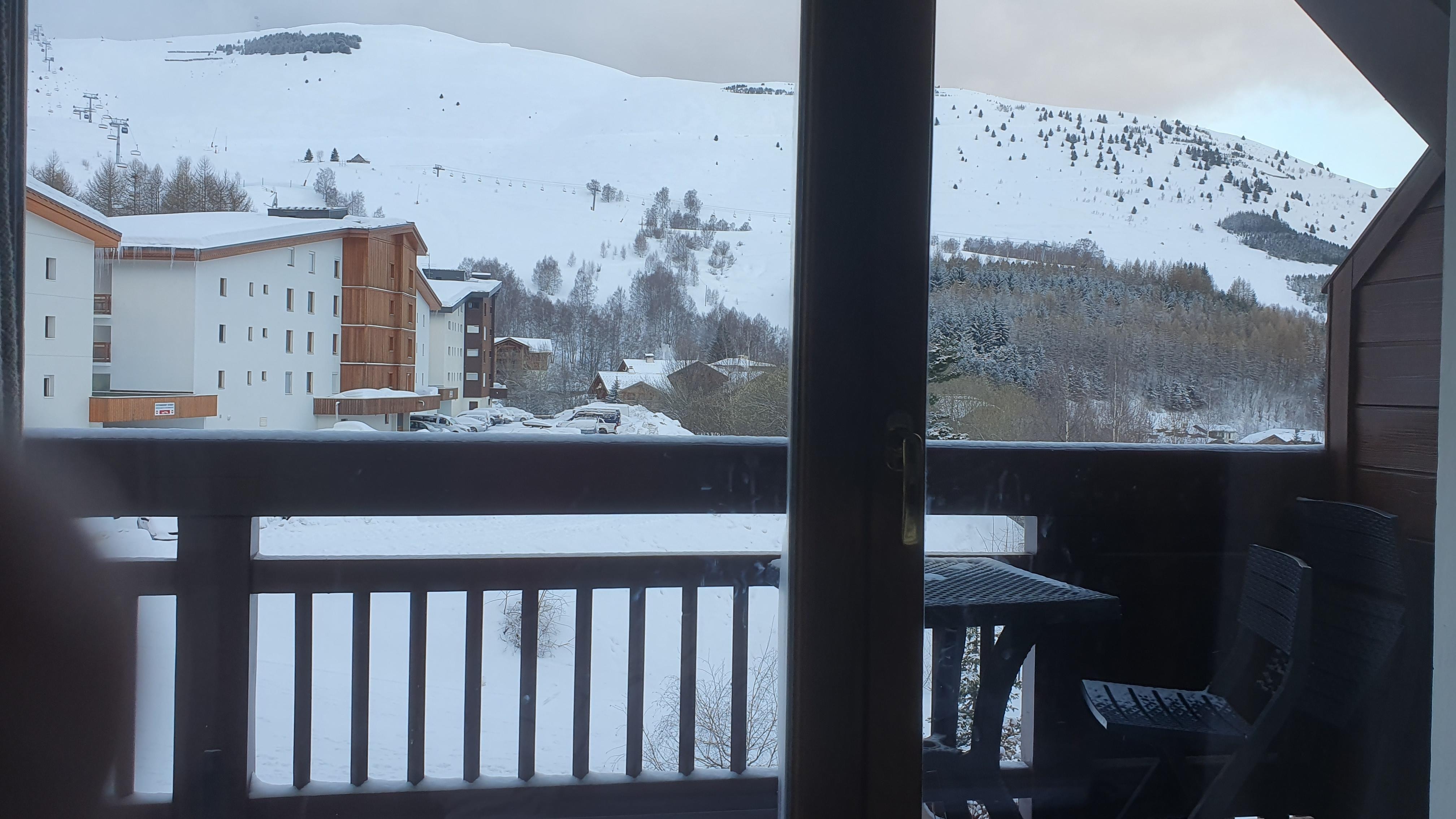 Aussicht aus dem Wohn-/Esszimmer