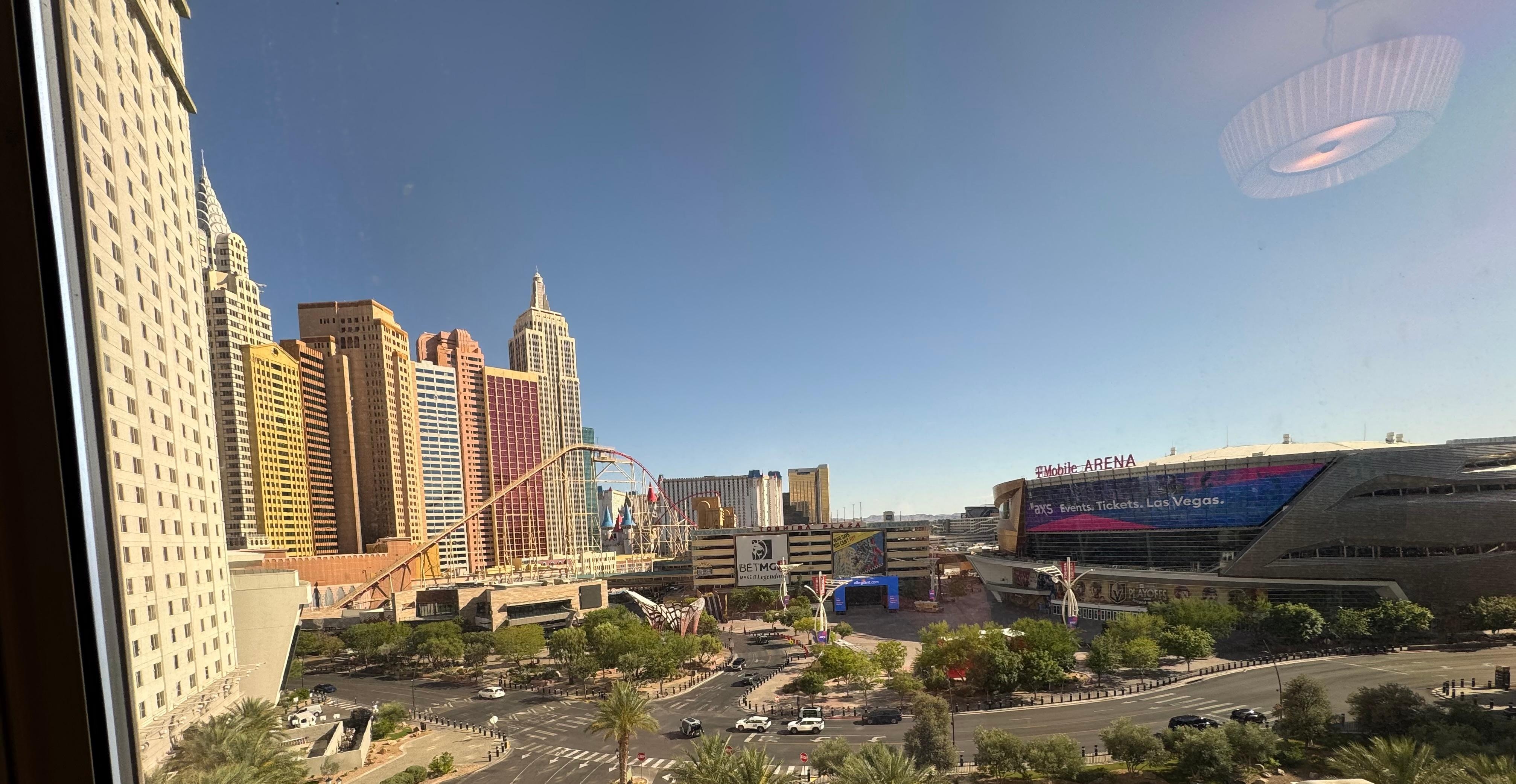 View from our room.