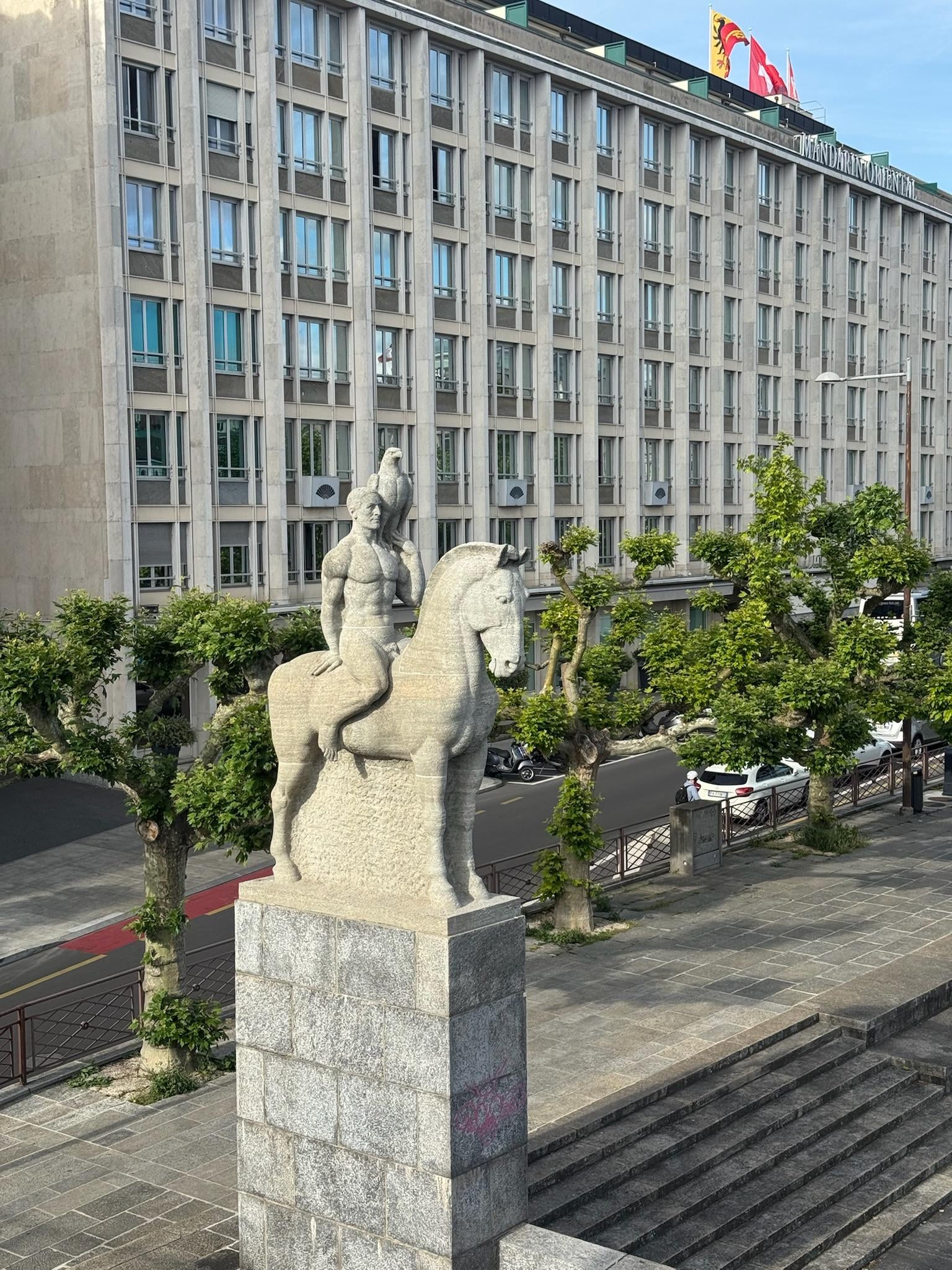 View from hotel