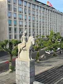 View from hotel