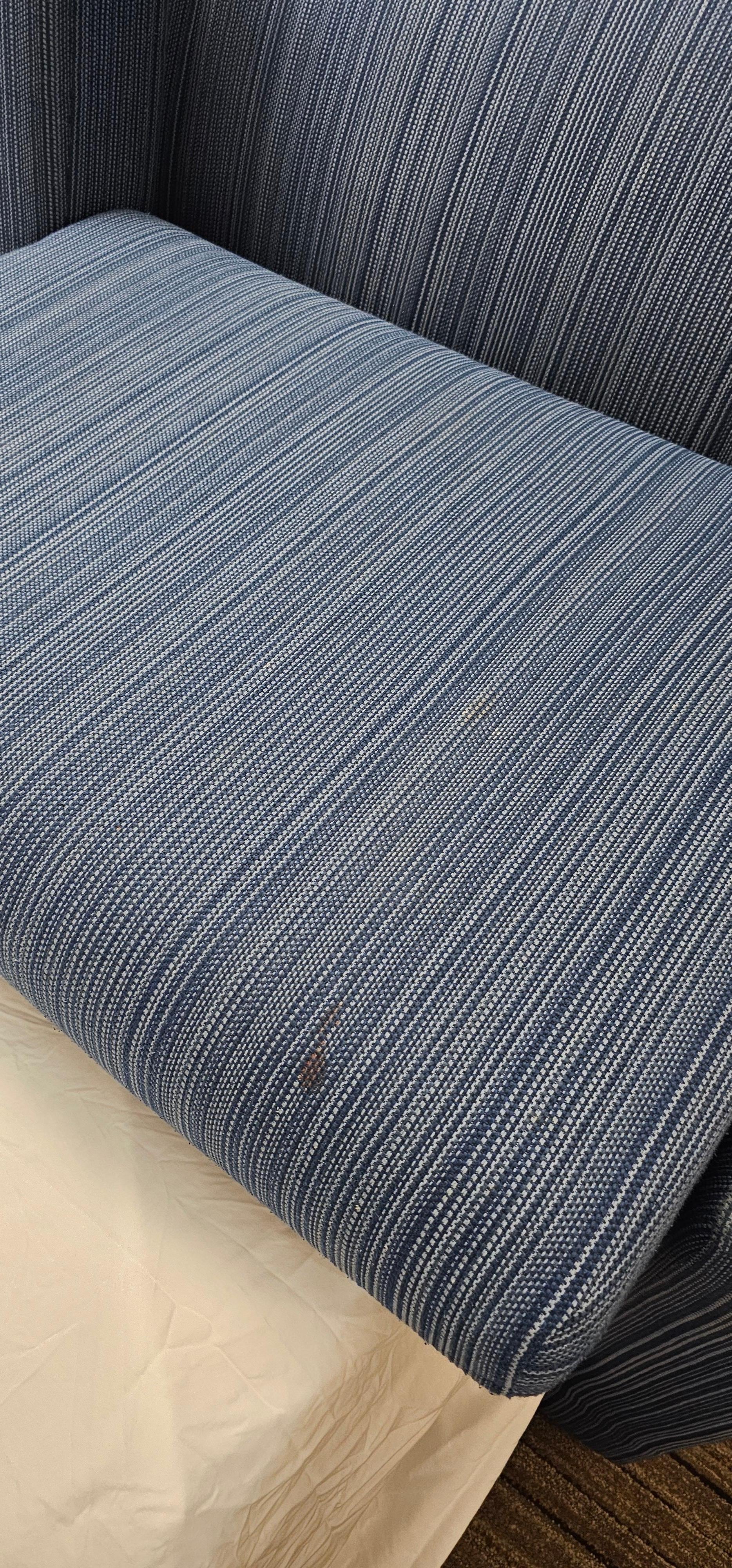 weird stains on sofa