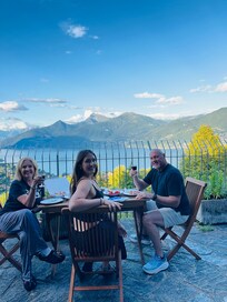 Dinner on the patio!