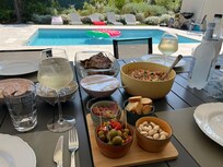 Villa avec la piscine