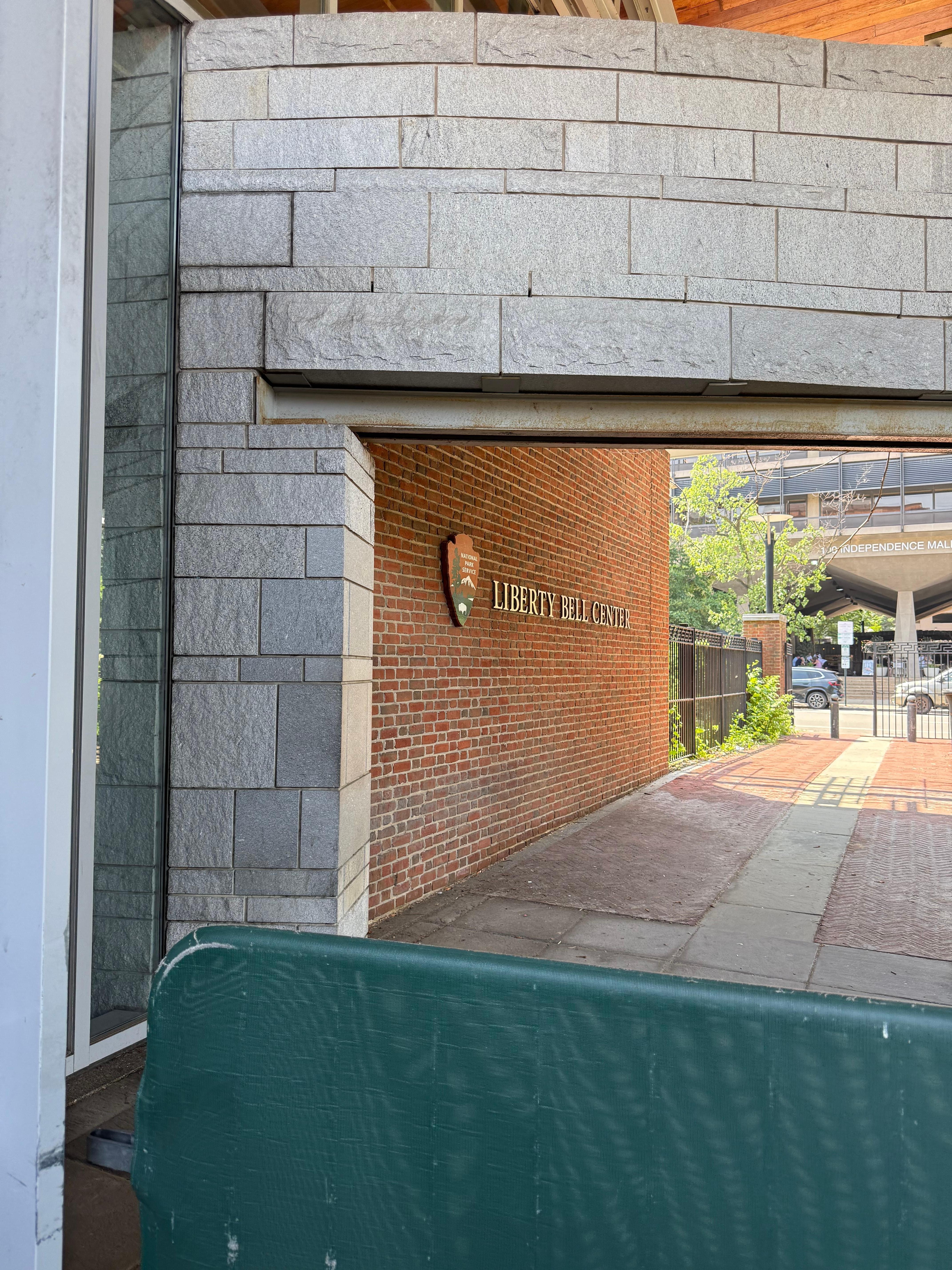 Walked to independence hall