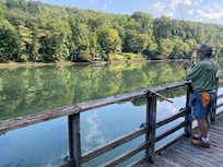 View from the dock.