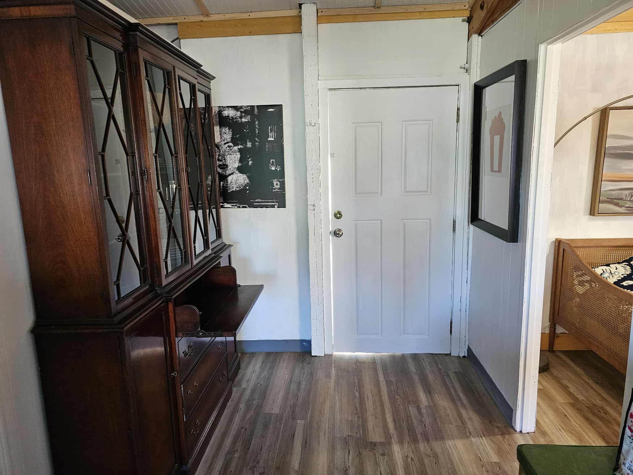 Entry way looking from kitchen