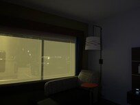 See through- no way to cover it