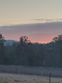 Sunset at night from apartment 2