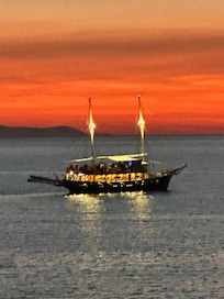 Sunset from our room