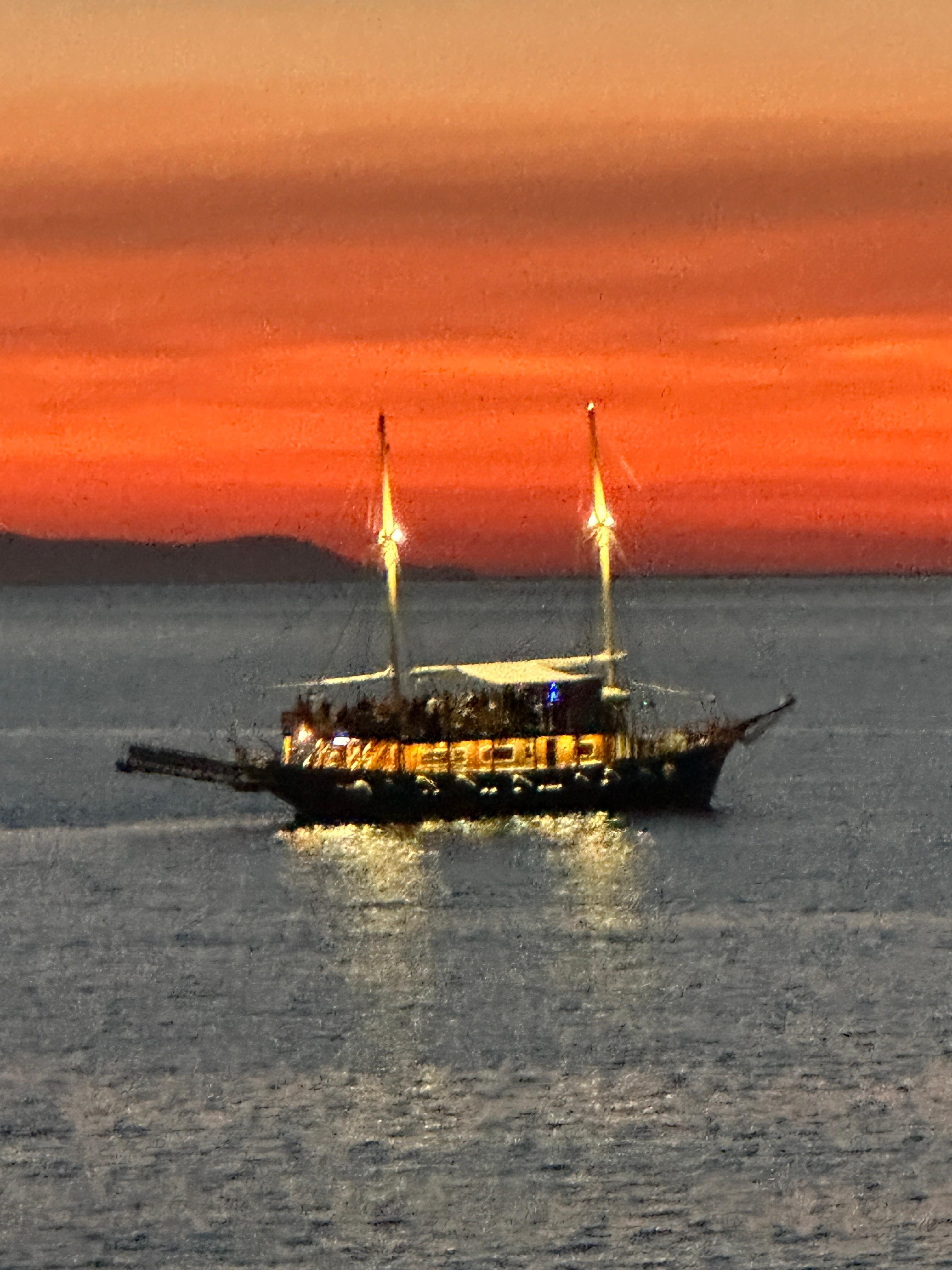 Sunset from our room