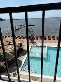 View from our bayside room!