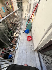 the balcony