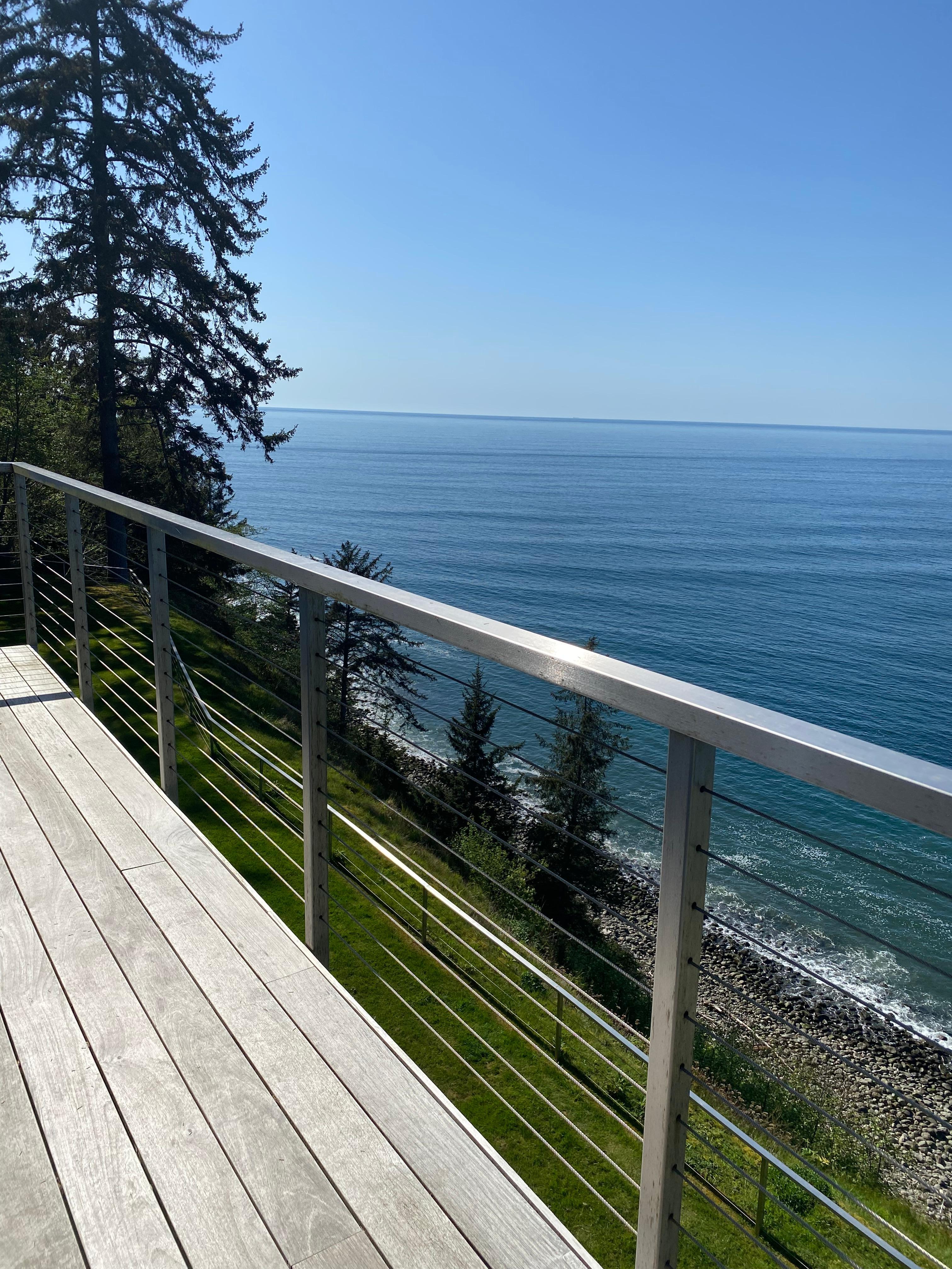 View from deck