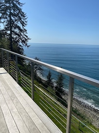 View from deck