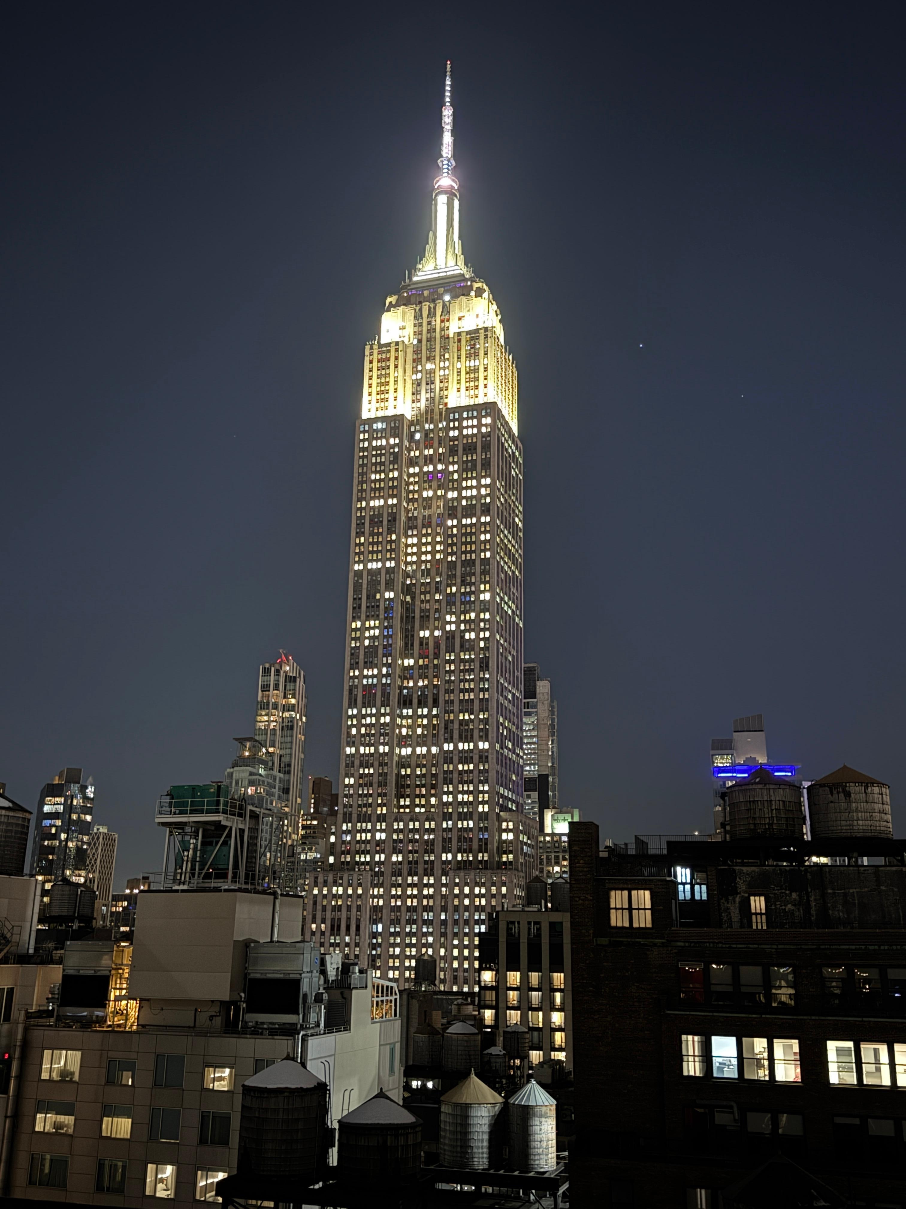 View from our 20th floor room. 