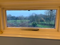 View from master bathroom