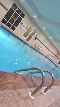 Pool Room, pool was little Chilly