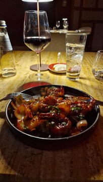 Prawn starter at the Essence of India restaraunt