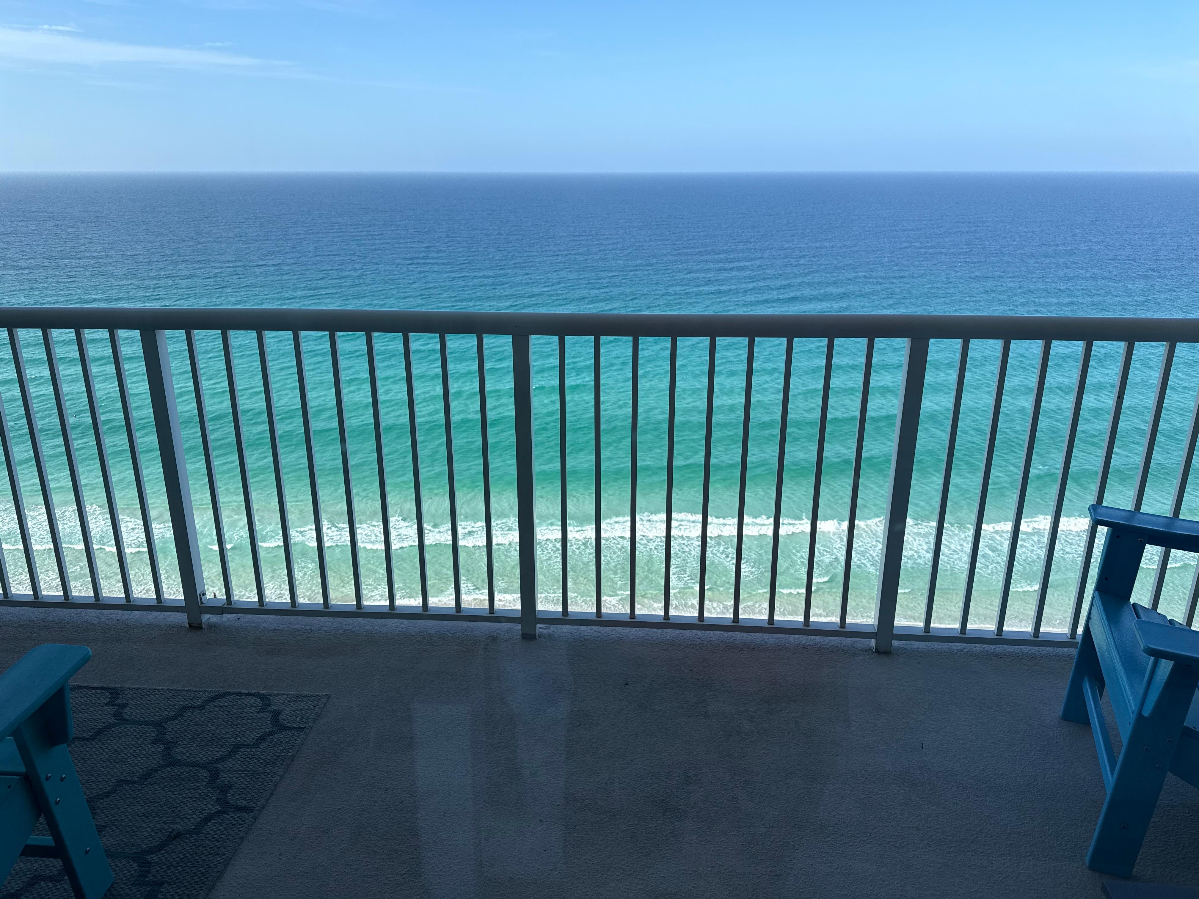 View from inside the main bedroom 