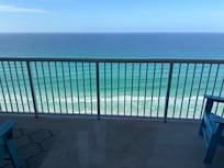 View from inside the main bedroom