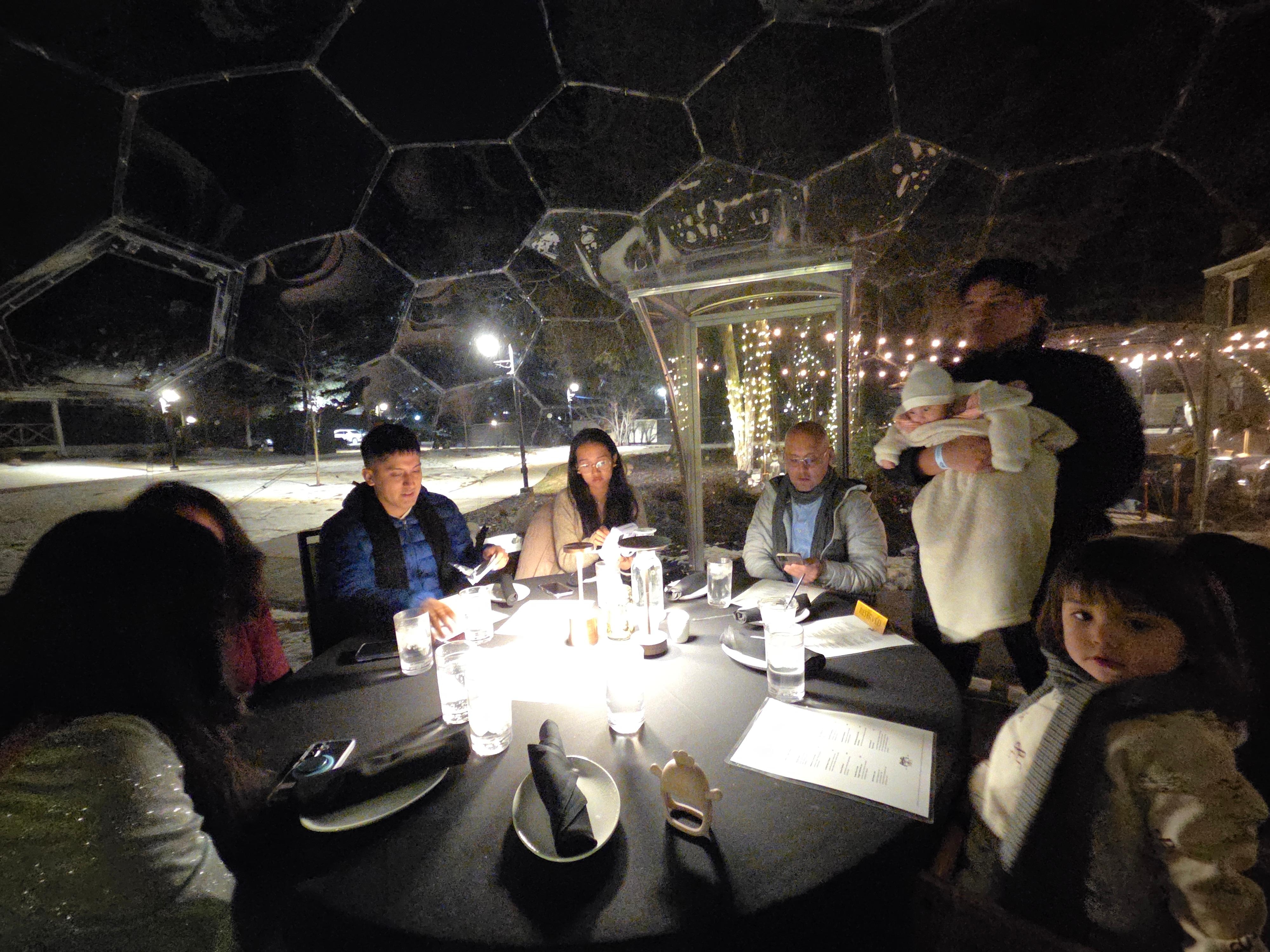 Dining at the Globes