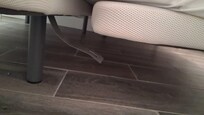 Bett kaputt,Standfuss fehlt,Bett kippt nach unten