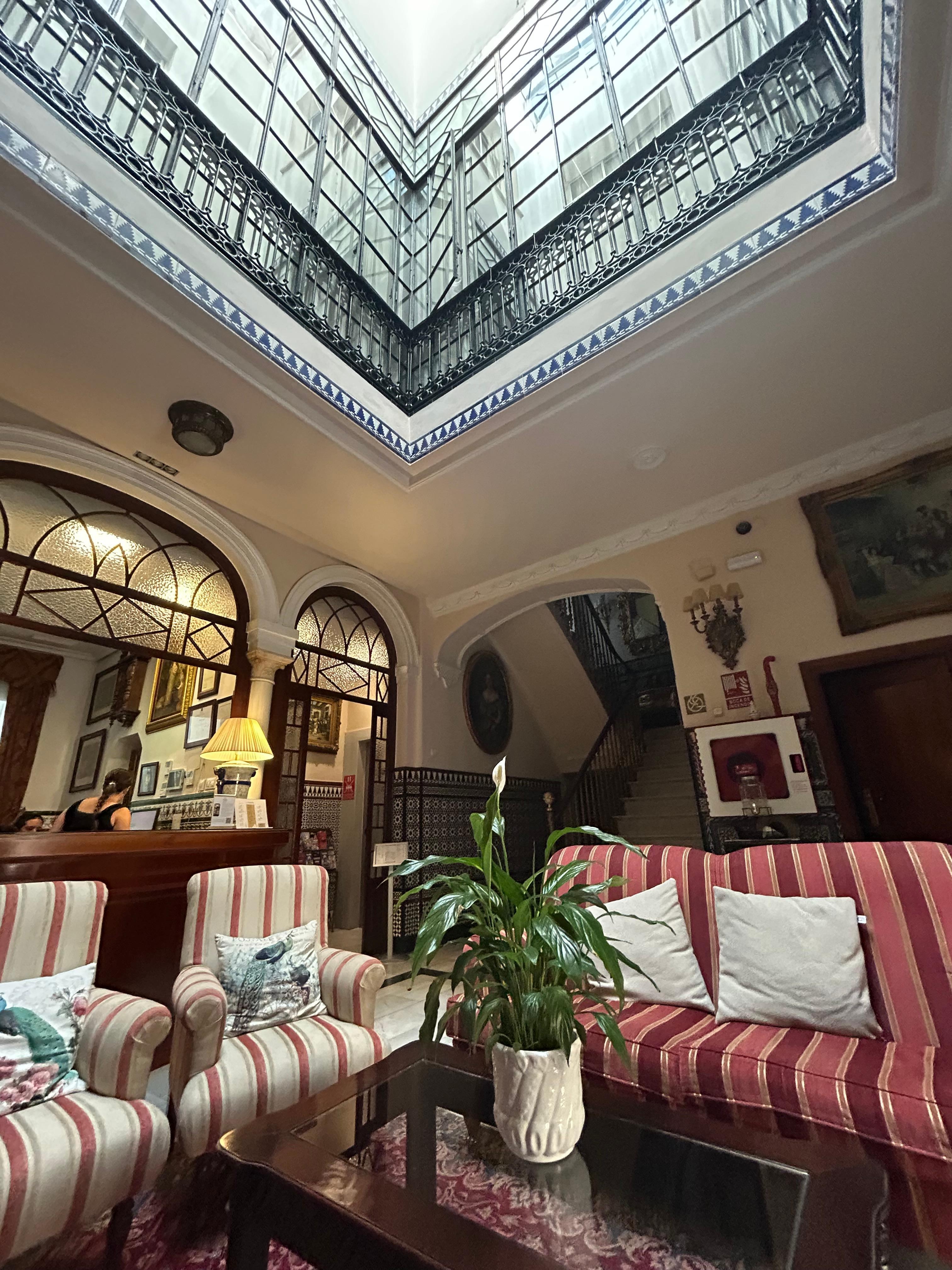 Hotel lobby