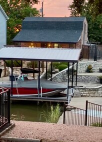 Backyard view