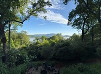 View from deck in the morning.
