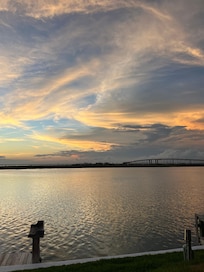 nice view of the sunset!