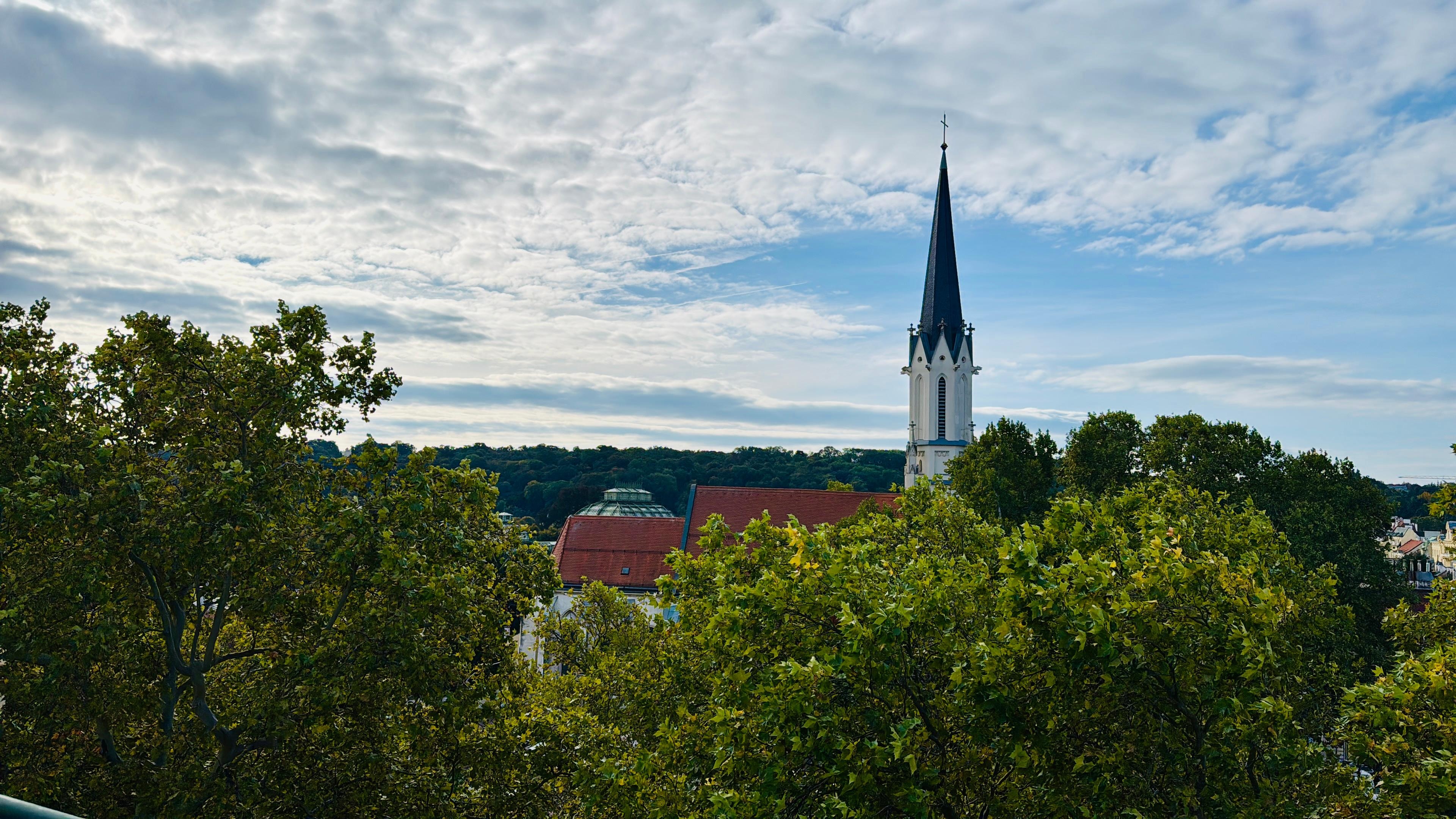 Aussicht vom Balkon 