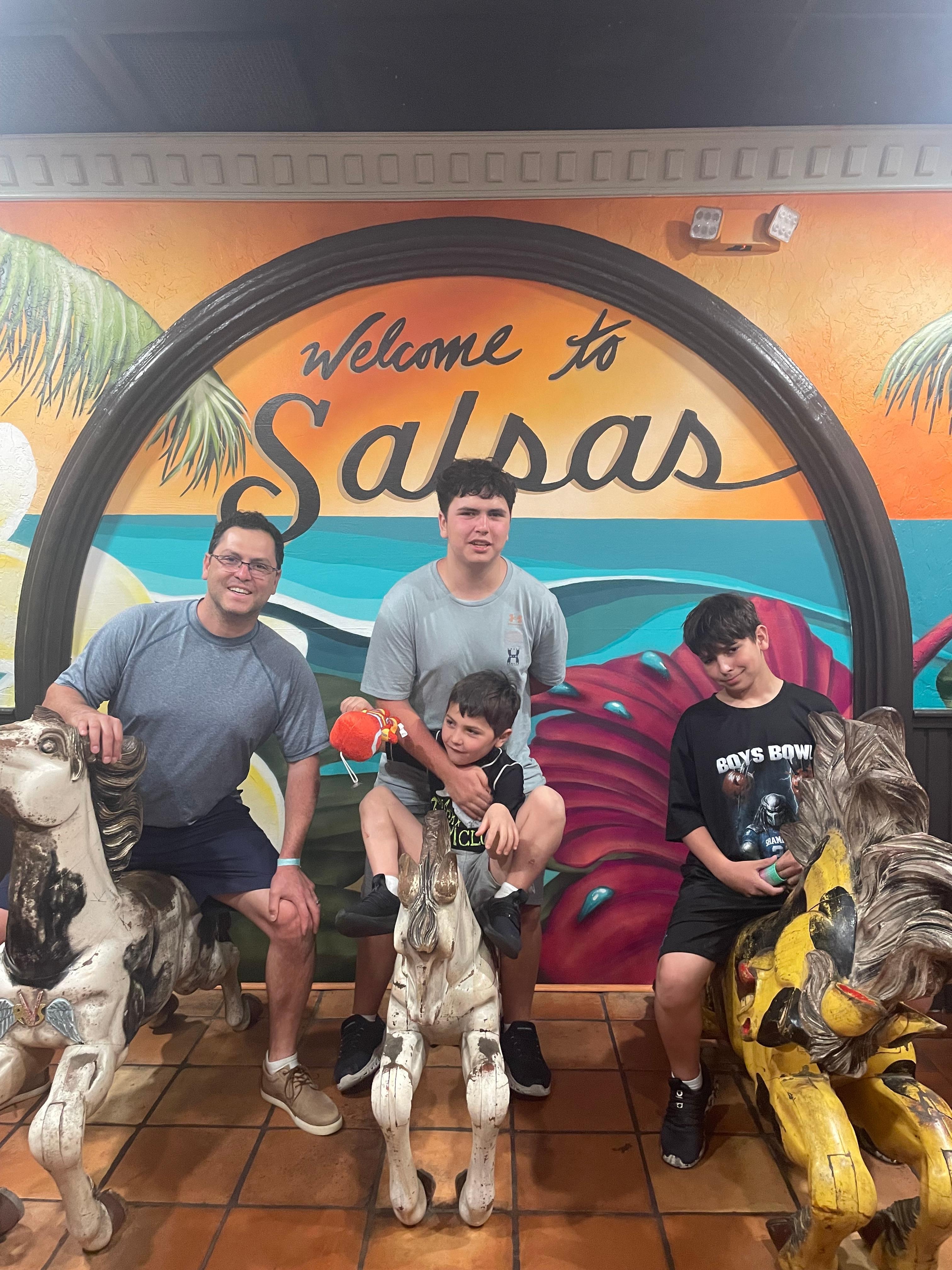 Quick drive down to Galveston for some delicious mexican food! 