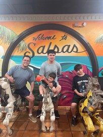 Quick drive down to Galveston for some delicious mexican food!