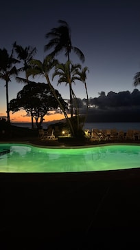 One of the 2 pools right on the ocean