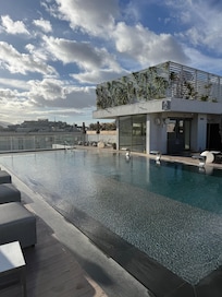 Rooftop pool