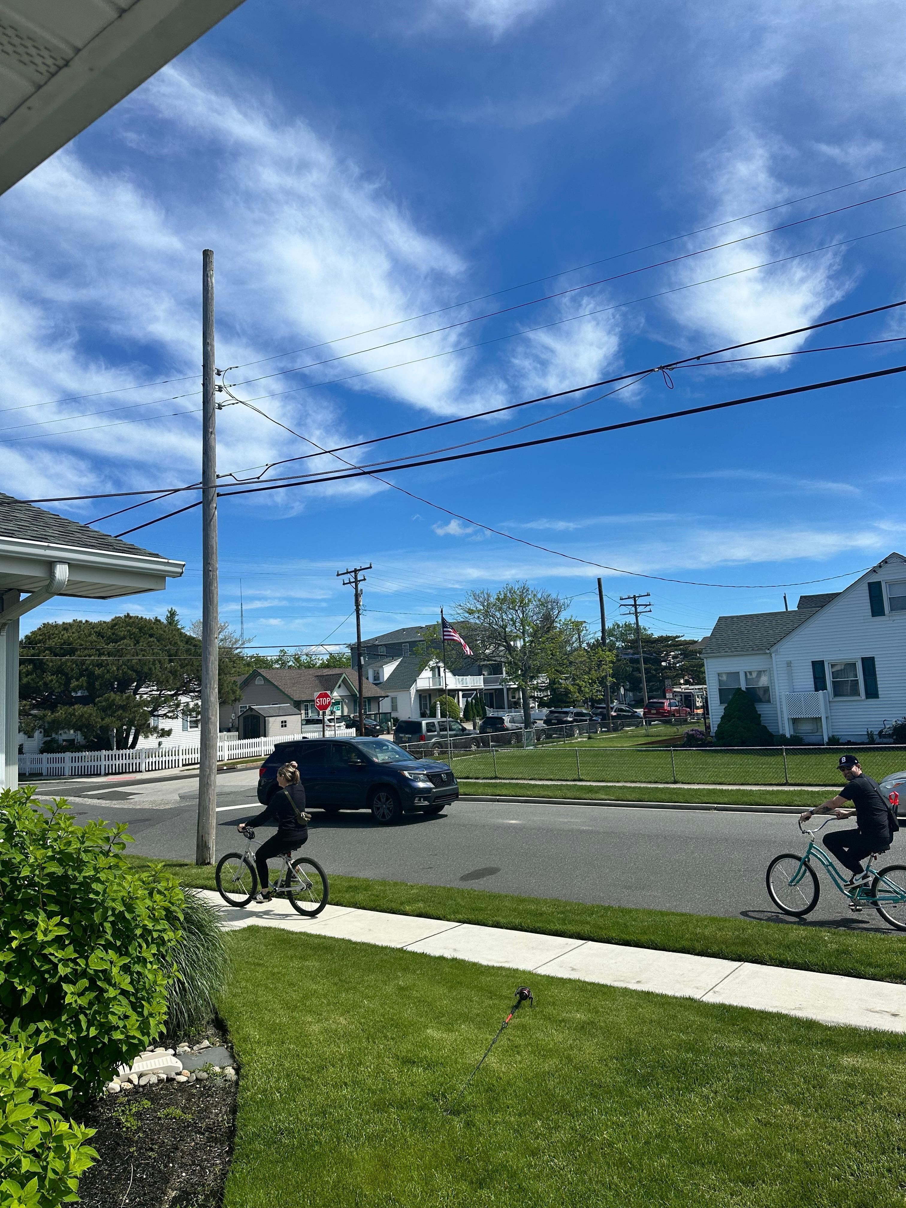 View from the front porch 