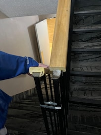 Strapping to hold railings together?