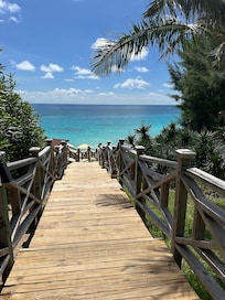 Down to the beach